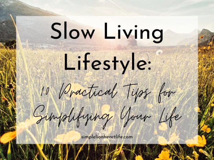 Slow Living Lifestyle Trends You Should Try Today